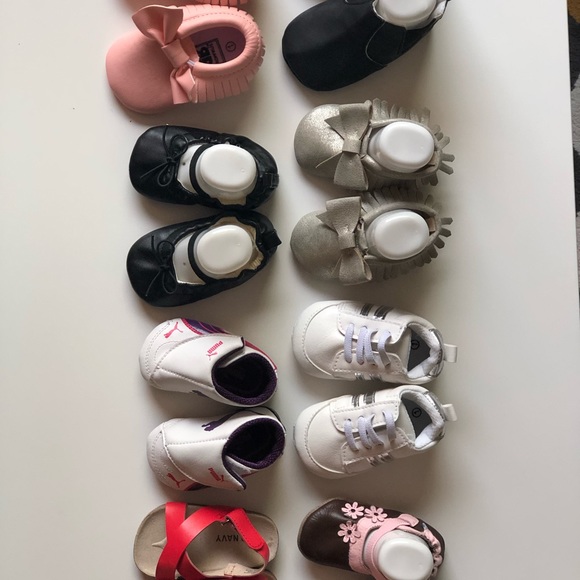 Baby girl shoes all for $55 - Picture 1 of 8